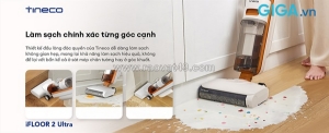 Máy hút bụi tineco ifloor 2 ultra làm sạch sát tường tốt hơn