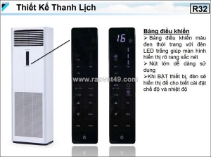 Máy lạnh tủ đứng daikin fvfc125av1/rzfc125ay19 - inverter - 3 pha