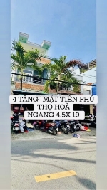 Mtkd ngay chợ vải phú thọ hoà – sẵn dòng tiền – 4 tầng – 86m ngang 4.5 – 19 tỷ