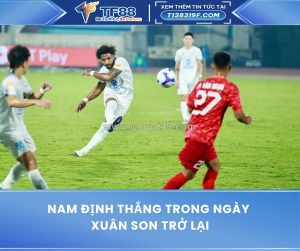 Nam định cắt đứt mạch không thắng ngay ngày ra mắt hlv mới!