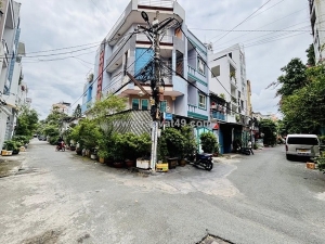 Ngay luỹ bán bích - góc 2 mặt tiền 4 tầng - 87m ngang > 5 - sẵn dòng tiền chỉ