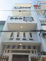 Nhà 4 tầng btct gần aeon tân phú 39m² hxh 6m thông. phường bhh, bình tân.