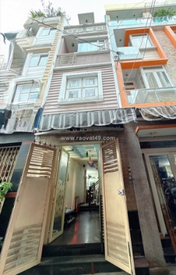 Nhà 4 tầng hẻm 4m thông đường hưng phú p.chánh hưng. giá 6, tỷ tl