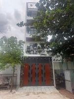 Nhà (4x16) mặt tiền hẻm 8m – lâm thị hố, trung mỹ tây  nhà mới 1 trệt 3 lầu –