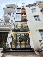 Nhà 5 lầu thạnh lộc 19, đường 7m xe hơi né nhau, khu vip gần gò vấp