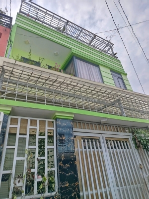 Nhà bên cạnh chợ cầu đồng, ngã tư ga, 7x12m trệt lầu 3pn, 1 xẹc ngắn thạnh lộc