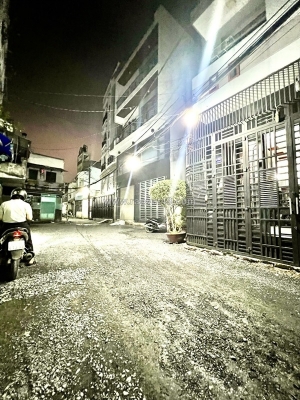 Nhà đẹp 4 tầng – 2 mặt hẻm vip âu cơ, tân bình – ở ngay, thu nhập 20tr/tháng!