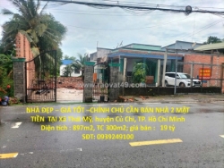 Nhà đẹp – giá tốt –chính chủ cần bán nhà 2 mặt tiền  tại xã thái mỹ, huyện củ