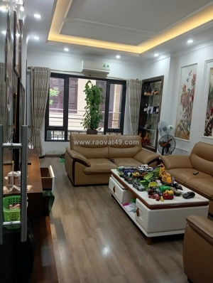 Nhà đẹp, mặt ngõ nguyễn khánh toàn, dt60m, mt 4m, 5 tầng, 8p. ngủ, ngõ thông