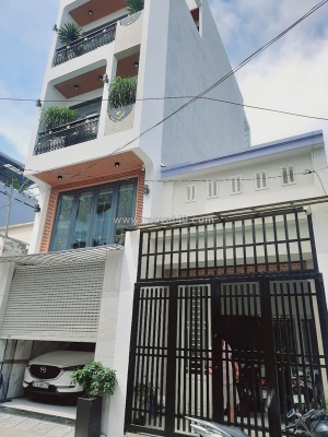 Nhà hẻm nhựa 8m tân kỳ tân quý, 4 x 16m