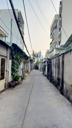 Nhà hẻm tân phú 57m2 2 tầng sơn kỳ tân kỳ tân quý, sổ hồng hiếm có, giá cực tốt.