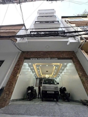 Nhà hoàng quốc việt, ngõ thông, ôtô vào nhà, 20m ra phố, dt45m2, 6 tầng thang