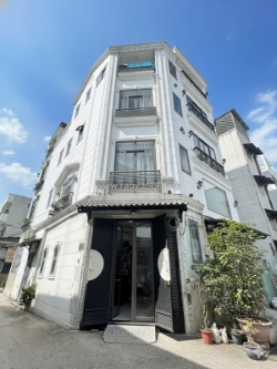 Nhà lô góc shr 4 tầng hxh 36m2 – thống nhất gò vấp