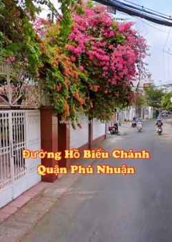 Nhà mặt tiền hồ biểu chánh (gần lê văn sỹ) - quận phú nhuận - 5x20m - 17.9 tỷ