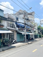 Nhà mới 2 tầng mặt tiền đường cao xuân dục p12q8. giá 5.2 tỷ