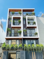 Nhà mới shr 5 tầng hxh 53m2, vuông – thạnh lộc 29 quận 12