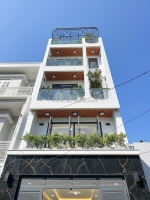 Nhà mới shr 5 tầng hxh 57m2, vuông – thạnh lộc 31 quận 12