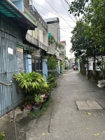 Nhà ngang 6m4 nở hậu hẻm 6m 140m2 7 tỷ 3 trần thị cờ thới an quận 12.