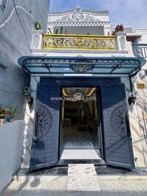 Nhà rất đẹp 66m2 chỉ 5,757 tỷ 3pn (1 pn trệt)–đường 4m – giáp tân phú