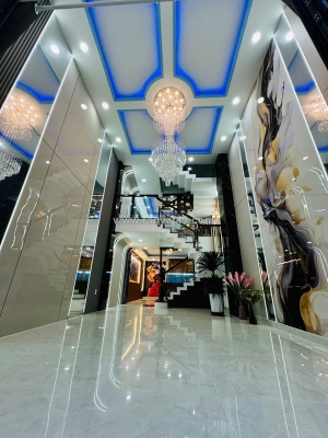 Nhà siêu đẹp! full nội thất xịn, gần chợ cầu đồng, giáp gò vấp