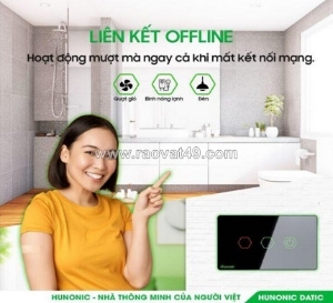 Nhà thông minh hunonic - tiện nghi, thân thiện, dễ dùng và phù hợp với mọi gia đình việt