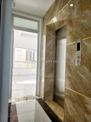 Nhà tôi cho thuê nhà căn góc, mới, 1m2_ 4t; vỉa hè, đội cấn-44 tr