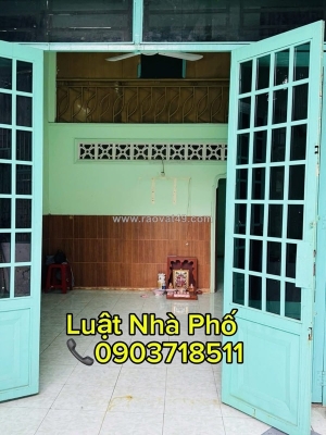 Nhà trệt lửng hẻm nhựa xe hơi nguyễn thị búp 55m², gần chợ cây thị khu vip hiệp