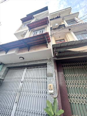 Nhà vị trí đẹp 2 lầu/st 354/ âu dương lân p.chánh hưng (p3q8)