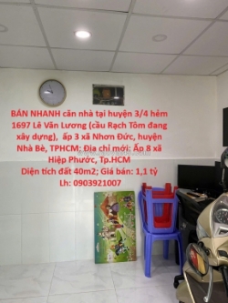 Nhà vị trí đẹp- giá tốt cần bán nhanh căn nhà tại huyện nhà bè, tphcm