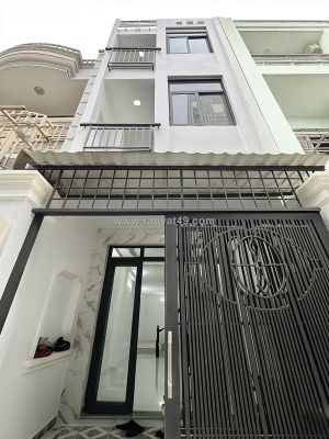 Nhà vuông mới shr 3 tầng hxh 52m2 – nguyễn xí bình thạnh s