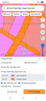 Nhanh tay sở hữu ngay lô đất đẹp - giá tốt tại cam thành bắc, cam lâm, khánh hoà