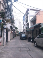 Nở hậu 7,3m – nhà 4 tầng 54m² – 2 mặt hẻm – gần nguyễn sơn – hẻm xe tải –  giá