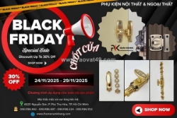 Nội thất đẹp, giá đỉnh chỉ có trong black friday
