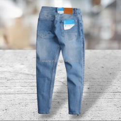 Quần jean nam jacobs cole ống slim co giãn nhẹ màu xanh wash