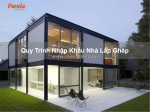 Quy trình nhập khẩu nhà lắp ghép
