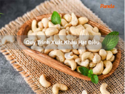 Quy trình xuất khẩu hạt điều