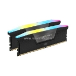 Ram desktop corsair vengeance rgb ddr5 black heatspreader 6000mhz 64gb (2x32gb) dimm 1.35v (2 x 32gb) ddr5 6000mhz (cmh64gx5m2d6000c40)