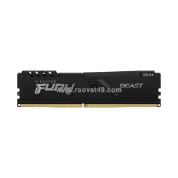 Ram desktop kingston fury beast 16gb (1 x 16gb) ddr4 3200mhz (kf432c16bb1/16wp)