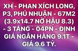 Rất ngon - nhà chính chủ - bán chia tài sản - 3 tầng hoàn công đủ - phú nhuận -