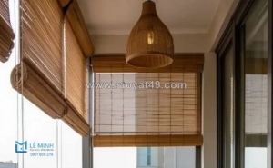 Rèm cửa lê minh - chuyên thi công, lắp đặt rèm sáo gỗ chất lượng uy tín