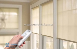 Rèm cuốn hiện đại tự động - phù hợp cho nhiều không gian nhà hiện đại khác nhau