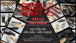 Săn sale lớn nhất năm black friday – cùng tay nắm âm