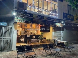 Sang nhương quán cafe mặt tiền 10m - khu vực đội cấn giang văn minh- ba đình