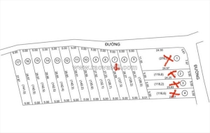 Sỉ 17 lô tại nghĩa thành “ mới” đường nhựa vỉa hè . cách đường lớn quốc lộ 150”
