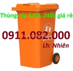Sỉ lẻ giá rẻ thùng rác 120l 240l 660l giá rẻ- thùng rác chất lượng mới 100% bán chạy nhất thị trường hiện nay- lh 0911082000