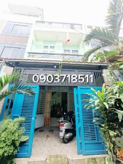 Siêu phẩm giáp tân phú 2 tầng btct mới đẹp hẻm 4m thông 51m² (4.7x11) btđ, bình