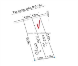 Siêu phẩm mặt đường xuân đông – ngũ phúc, 83.6m² giá chỉ hơn 1.x tỷ – zalo 0567