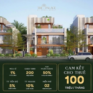Sở hữu dinh thự the palace đà nẵng chỉ từ 65tr/m2. chỉ 22 căn độc bản