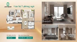 Sở hữu ngay căn hộ cao cấp đẹp - giá tốt - vị trí đắc địa tại dự án jade square