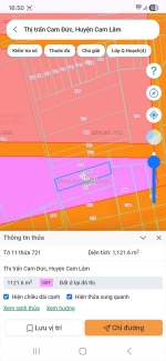 Sở hữu ngay lô đất thổ cư thị trấn cam đức, cam lâm, khánh hòa